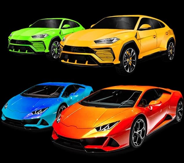4 Lambos